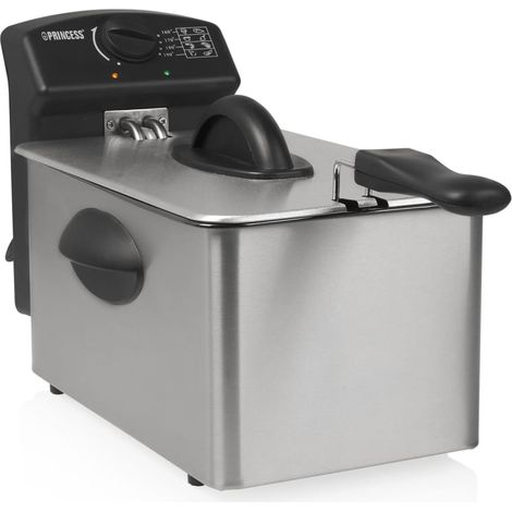 Princess 01.182642.01.001 Friggitrice 4 l 2000 W Spia luminosa, Rivestimento antiaderente, Protezione da surriscaldamen (1/5)