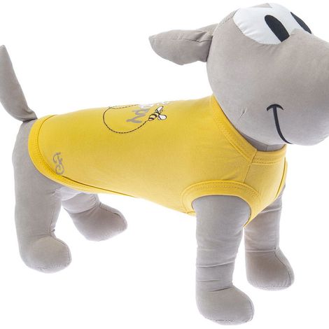20 cm: T-shirt per cani modello Bee Happy