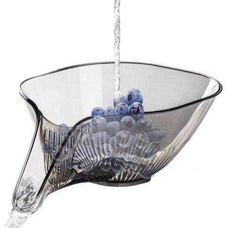 Bouchon Évier - Filtre Panier Évier Cuisine - Pour Égoutter Légumes et Aliments - 1 Pièce (1/5)