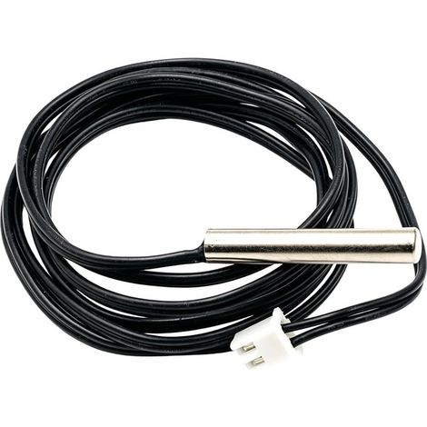 Sonde Temperature NTC 10K Capteur Thermique Étanche 1m, Thermocouple Haute Précision pour Climatisation, Serres et Poêles à Granulés (1/5)