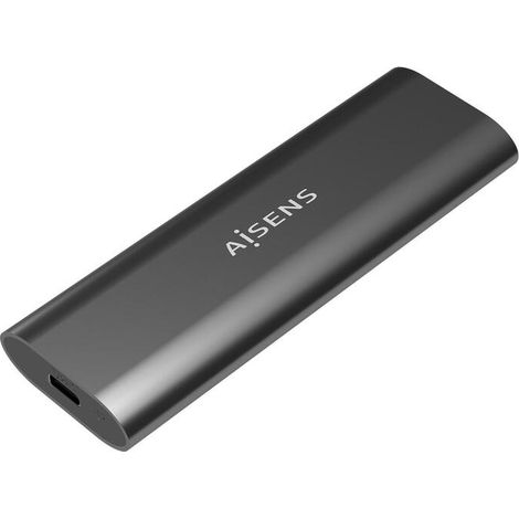 AISENS CAJA EXTERNA M.2 (NGFF) ASM2-015GR SATA/NVME A USB3.1 GEN2, GRIS (1/4)