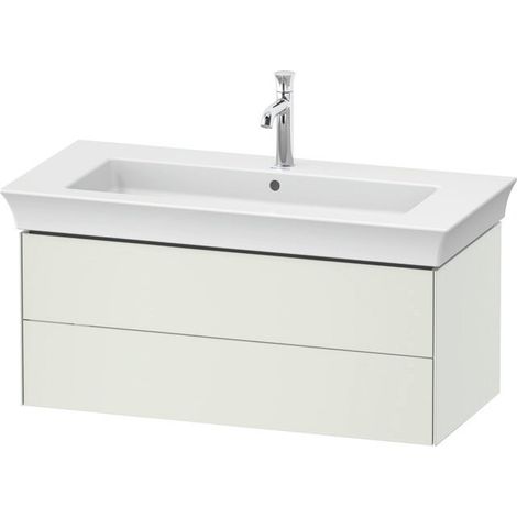 Support de lavabo WHITE TULIP 984x410mm 2 tiroirs avec système de fermeture douce ES (1/2)