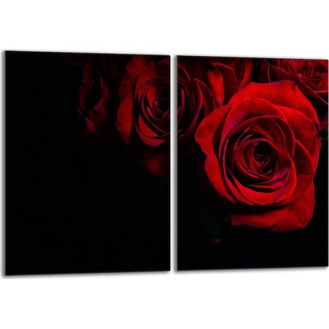 Placa protectora de vidrio para estufa 2x40x52 Rosa (1/5)