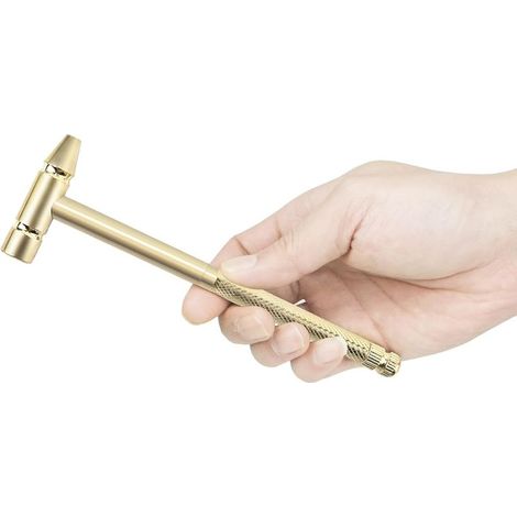 Das Mini-Handwerkzeug aus Kupfer und der 6-in-1-Schraubendreher aus Kupfer eignen sich ideal für den Einsatz in der Uhrmacherei oder Schmuckherstellung. (1/4)