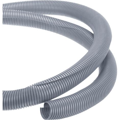 Gaine Fendue Tubulaire 2 Pouces Protège-Fils Flexible Gris (1/5)