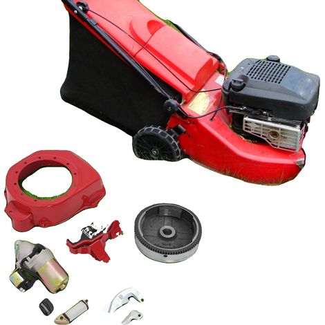 Kit di avviamento, tensione 12V, compatibile con GX160 5.5HP, compatibile con GX200 6.5HP, dimensioni motore 17x11cm, dimensioni scatola interruttori 17x11.5cm (1/5)