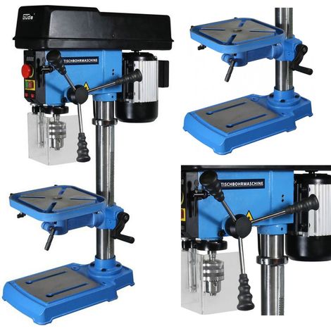 Güde Tischbohrmaschine GTB 16/500 VARIO Keilriemenantrieb Positionslaser 500 W (1/5)