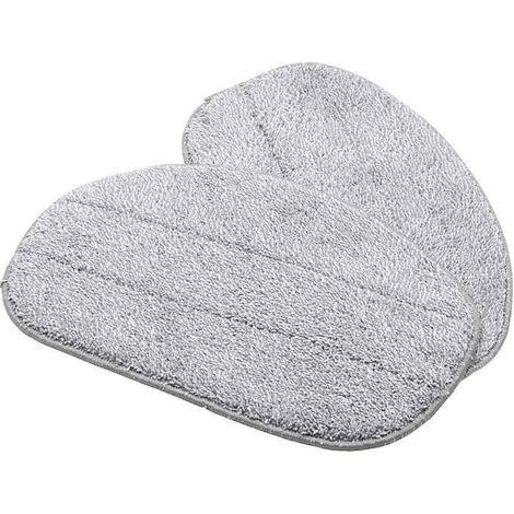 Lot de 2 Lingettes en Microfibre pour Balai Vapeur Leifheit CleanTenso (1/2)