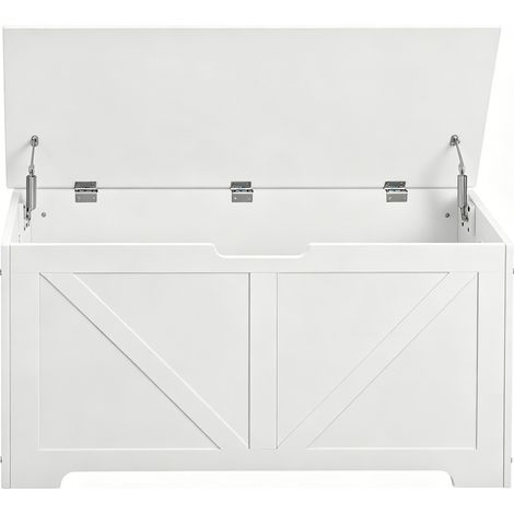 CAIziBanc d’entrée, banc à chaussures avec espace de rangement caché, banc de lit pour chambre, repose-pieds, table d’appoint, table basse (uniquement le banc d’entrée)