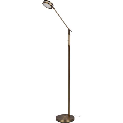 Lampadaire, incl. 1 x LED, SMD, 6,5 Watt, 2700+3200+4000K,650 Lm., Métal, Noir (1/5)