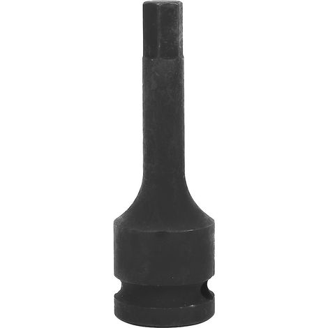 Clé à douille hexagonale de 1/2 pouce en acier chrome-molybdène, compatible avec les outils à percussion (1/5)