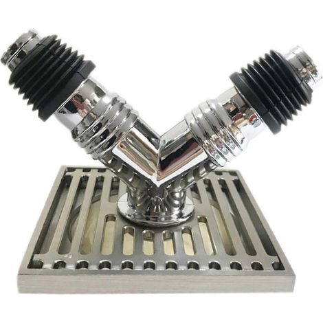 Joint de vidange de sol désodorisant pour machine à laver, té anti-débordement (1/5)