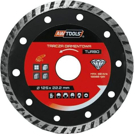 Lame diamantée AWTOOLS 300x32-25.4-22.2 TURBO
