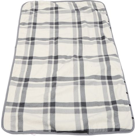 Couverture chauffante USB 5V, température réglable, minuterie à 3 vitesses, douce et chaude, idéale pour le bureau. (1/5)