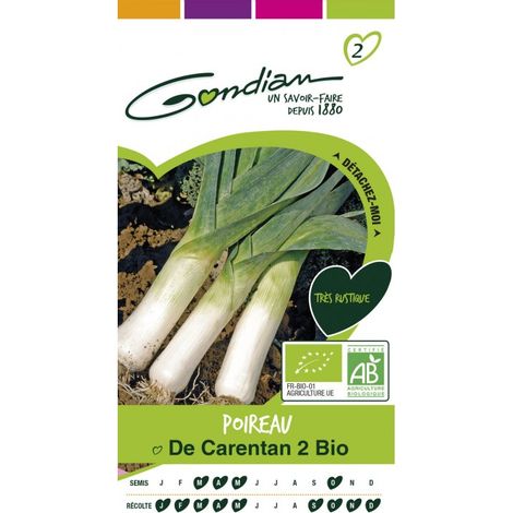 Gondian - poireau de carentan 2 bio (1/3)