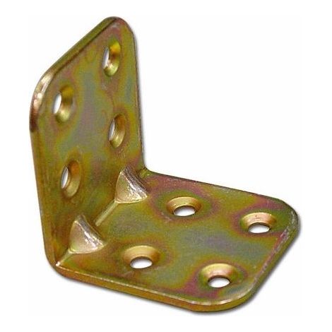 PIASTRA PER TRAVI PIEGATA 30X30MM L 30MM NERVATA TROPICALIZZATA (1/2)