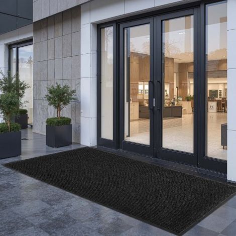 Tapis d'Entrée - 244 x 122 cm Paillasson Extérieur Intérieur (1/5)