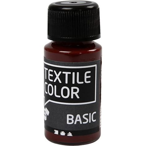 Peinture à base d'eau de haute qualité pour textile - durable - fixer au fer à repasser avant de laver. réf 34200