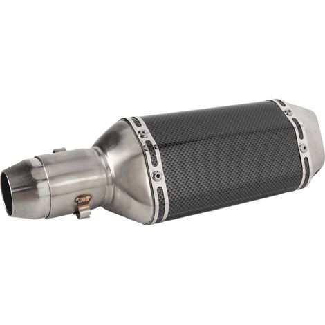 Pot d'échappement universel de 310 mm pour motos, compatible avec les motos tout-terrain, les motos de route et les scooters de 38 à 51 mm de diamètre. (1/5)