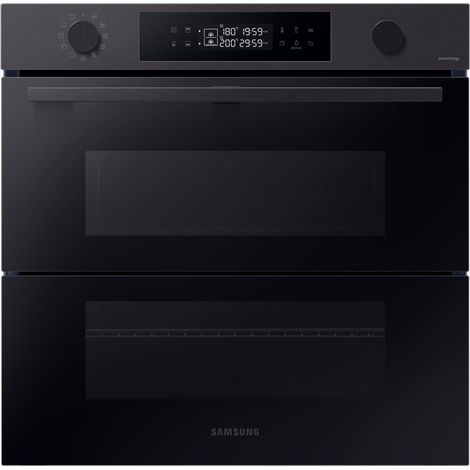 Samsung NV7B4540VBB Forno Elettrico Multifunzione con Grill da incasso a Vapore Capacita' 76 Litri Dual Cook Flex Classe Enertgetica A Wi-Fi 59,5 cm Nero (1/5)
