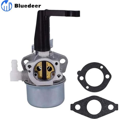 Carburateur moteur carburateur Pour Briggs pour Stratton 696065 697422 110402 110412 215369 motoculteur pour carburateur de rechange de moteur avec joint (1/4)