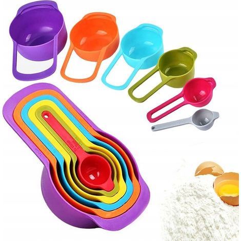 Set di 6 misurini e cucchiai dosatori da cucina UU50 (1/5)