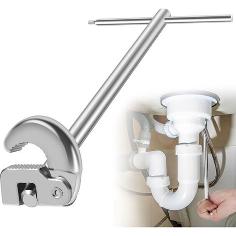 Verstellbarer Mutternschlüssel, 298 mm, verstellbare Maulweite von 9 mm bis 25,4 mm, verstellbarer Mutternschlüssel für beengte Platzverhältnisse (1/4)