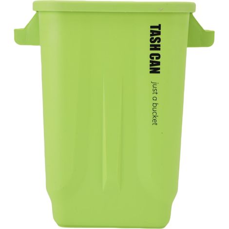 Poubelle de cuisine, poubelle à compost, corbeille à déchets domestique de grande capacité pour chambre à coucher, bureau, salle d'artisanat, vert (1/5)
