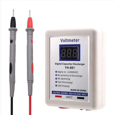 1000V Digitalvoltmeter für Kondensatoren, Schnellentladewerkzeug (1/5)