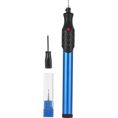 Stylo avec graveur en métal, stylo de gravure électrique pour bois Frappe de gravure sans fil électrique pour métal Outil portatif sans fil pour artistes de sculpture à batterie (1/5)