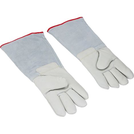paire de gants antigel 40 cm, gants de protection pour la manipulation de glace carbonique et le stockage frigorifique d'azote liquide. (1/5)