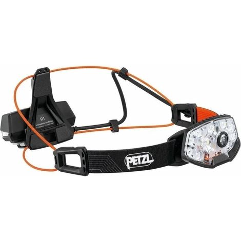 petzl Nao RL linterna frontal recargable negra 1500 lúmenes