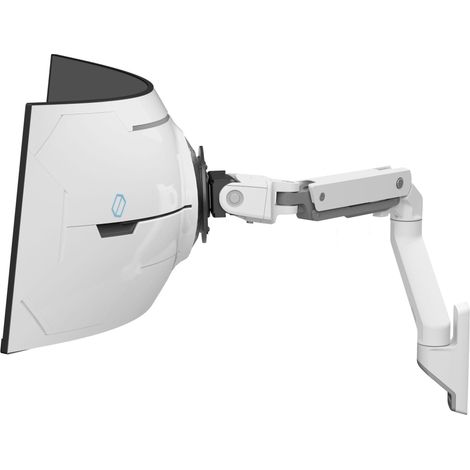 Ergotron supporto a parete HX bianco per monitor fino a 57 pollici
