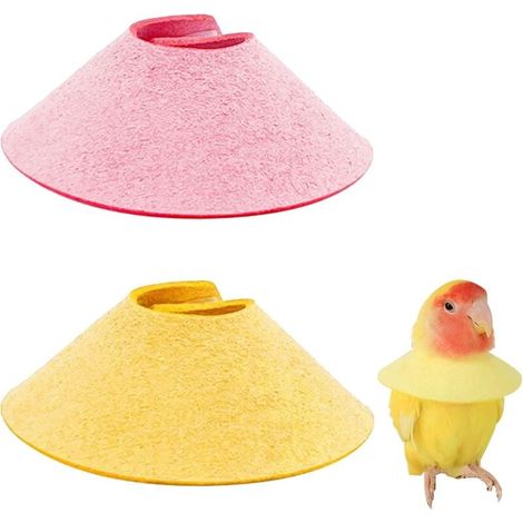 Stück Papageien-Anti-Biss-Halsband, Papageien-Halsband, Papageien-Erholungskegel, Schutzring, Papageien-Bissschutz, Anti-Biss-Halsband für Papageien (1/4)