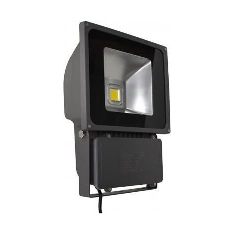 Projecteur Exterieur LED - 70W - 4000°K - Gris - Utilisation: Extérieur