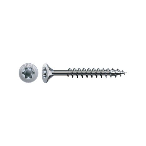 Tornillo Torx SPAX WIROX - Ø4 x 25 mm - Cabeza avellanada - Rosca total - Caja de 200 - 1191010400253