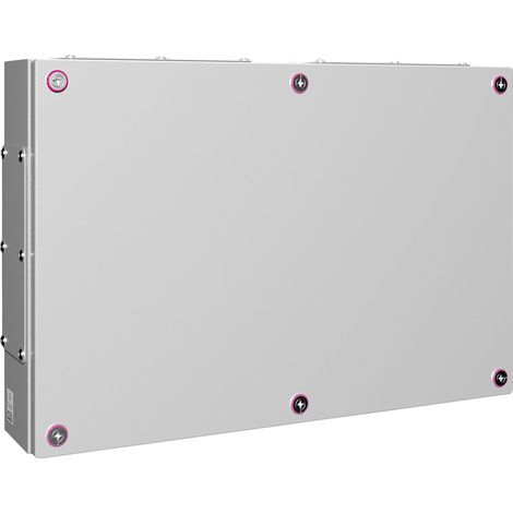 Rittal KX 1540.000 Coffret d'installation, Boîtier mural 600 x 400 x 120 Tôle d'acier gris clair 1 p