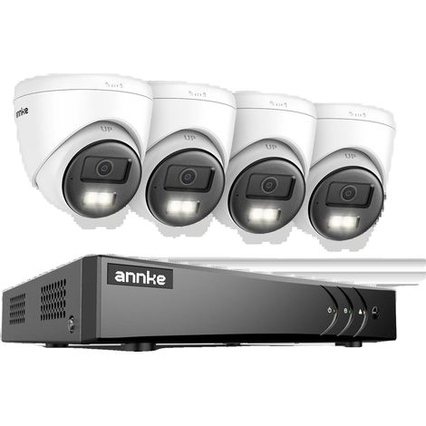 Sicherheitskamerasystem, 5 MP Auflösung, Zwei-Wege-Audio, 8CH DVR 4PCS Kameras-a, Keine-a (1/2)