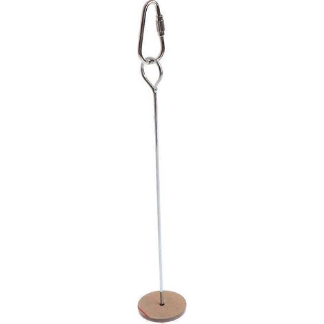 Vogelfutterhalter aus Edelstahl, Obstspieß mit Metallhaken