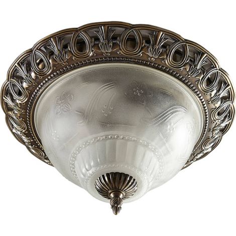 Lindby Lámpara de techo 'Anni' en Bronce Vidrio (1/5)