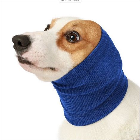 Protezioni per le orecchie e collari per cani per tenere al caldo, isolare acusticamente e proteggere il tuo animale domestico in inverno (grigio, taglia S) (1/5)