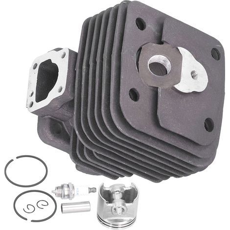 Kit de Bougie D'allumage de Piston de Cylindre de 49mm Cylindre de Fer en Alliage Installation Facile pour Les Pièces de Scie à Béton Stihl TS360 08S TS350 BG17 SG17 Scie à chaîne -Vilebrequin à Bougi (1/5)