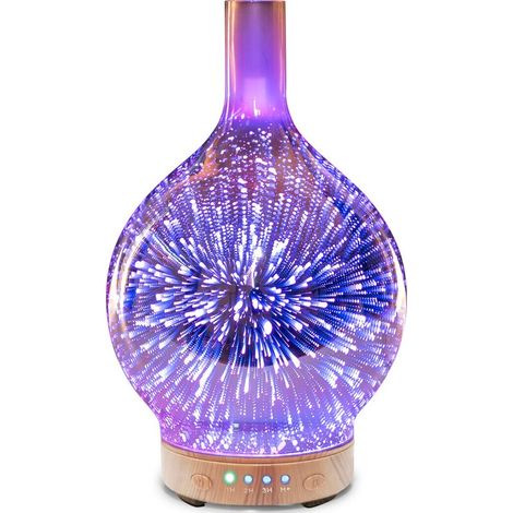 Difusor de aromas, humidificador y luz nocturna Rio DHSP-EU/1,3 ELLA (1/3)