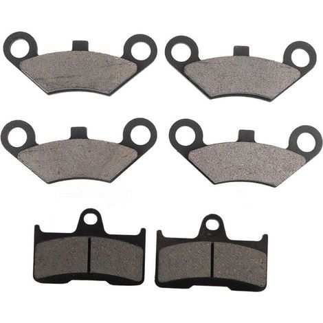 BUNTHAUS Bremsbeläge für Vorder- und Hinterrad, 6-teiliges Set für Vorder- und Hinterradbremsbeläge für CF Moto CF500 500 500CC CF600 600 600CC für CF500 Bremsbeläge, CF Moto 500 Bremsbeläge, CF Brems