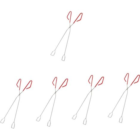 Ensemble de 5 serre-joints robustes pour bois, pour cheminée, usage extérieur, camping, poignée ergonomique (1/5)