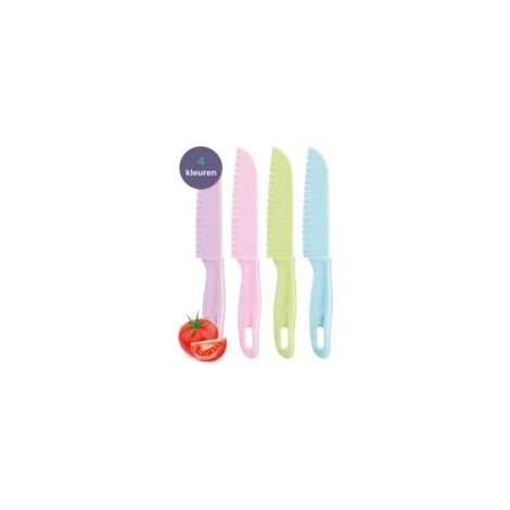 Les enfants de couteaux - 4 pièces - Montessori couteau de cuisine enfants-cuisine indépendante-enfant-du matériel convivial - (1/5)