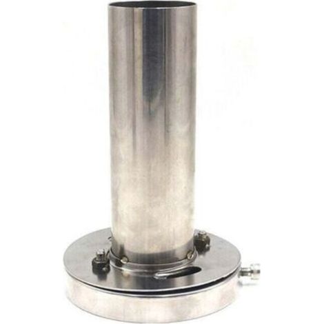 Insert de silencieux universel amovible en acier inoxydable. 3.5 pouces. pour embout d'échappement de voiture