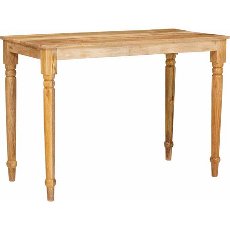 Couchtisch Braun 110 x 55 x 77 cm Massivholz Mango