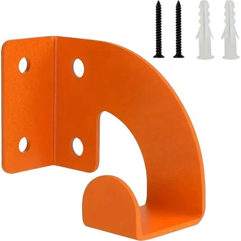 für Kettensäge 6 x 3 cm Robust Stahlhalterung Wandmontage