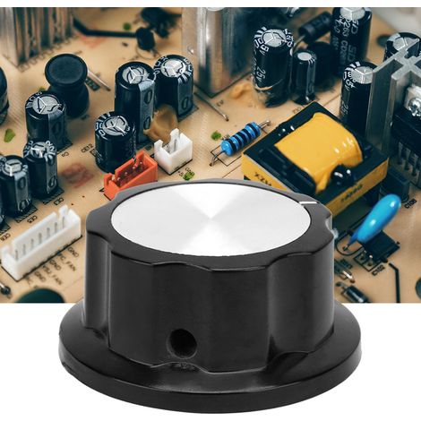 Kit de 10 potentiomètres moletés, boutons rotatifs, commutateurs à bande et capuchons pour le contrôle du volume (MF A05) (1/5)